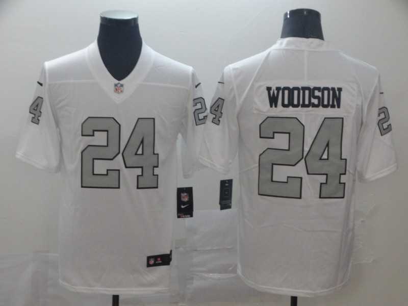 Nike Raiders 24 Charles Woodson White Color Rush Limited Jersey,We sell and wholesale Nike Raiders 24 Charles Woodson White Color Rush Limited Jersey on line form chian!